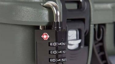 TSA Approved Padlock in the best AR Hard Case